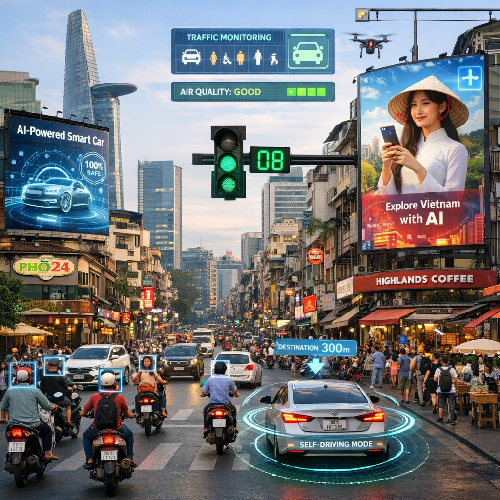 Artificial Intelligence Reshaping Daily Life in Ho Chi Minh City