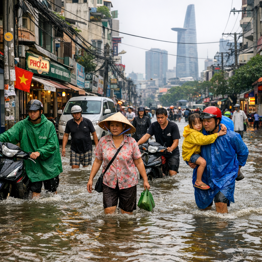 Ho Chi Minh City Confronts Rising Flood Risks Amid Urban Challenges