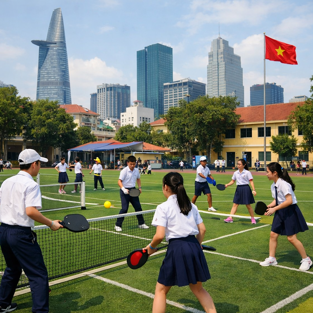 The Rise of Pickleball in Ho Chi Minh City’s Schools